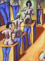 Venus de Milo Blue Jeans