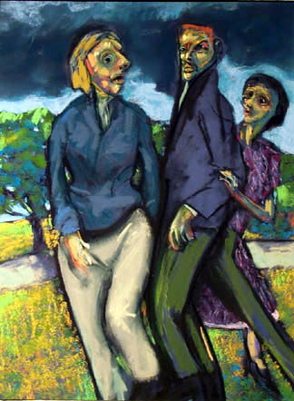 Chance Encounter - price - contact the artists - ric@schmitt-hall-studios.com for list