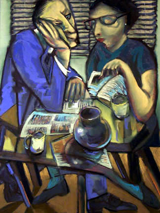 Evening Review - price - contact the artists - ric@schmitt-hall-studios.com for list