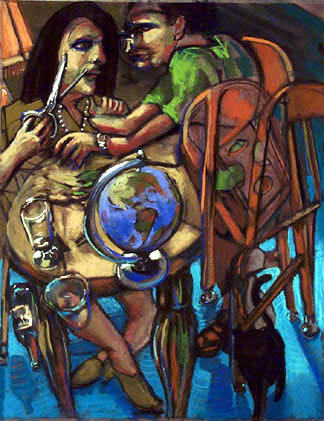 Global Unrest - price - contact the artists - ric@schmitt-hall-studios.com for list