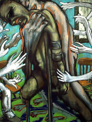 Helping Hands - price - contact the artists - ric@schmitt-hall-studios.com for list