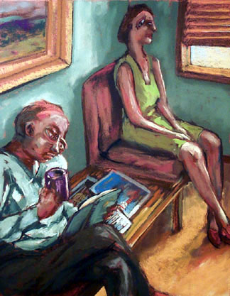 Surreptitious Glance - price - contact the artists - ric@schmitt-hall-studios.com for list